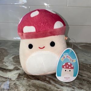 NWT 5” Malcolm the Mushroom Squishmallow